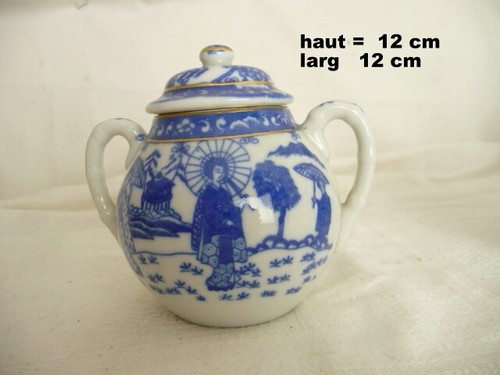 Sucrier porcelaine japon - ,
