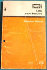 Case 580K Chargeur Tractopelle Opération & Maintenance Livre Manuelle