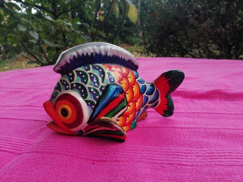 Poisson céramique vintage - en,
