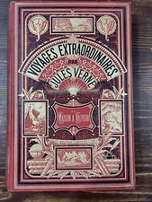 Jules Verne Collection éd J HETZEL Voyages Extraordinaires - La Maison A Vapeur