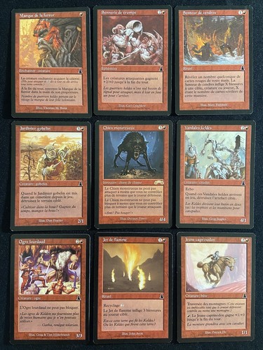 Lot carte magic rare - rare, boss