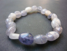 Bracelet de perles Tanzanite