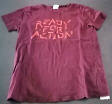 TEE SHIRT ROUGE 12 ANS DECATHLON MANCHES COURTES