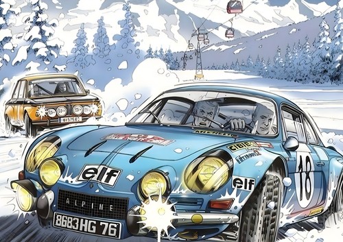 Alpine renault a110 rallye - -,