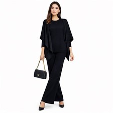 Ensemble Femme Pull + Cape +