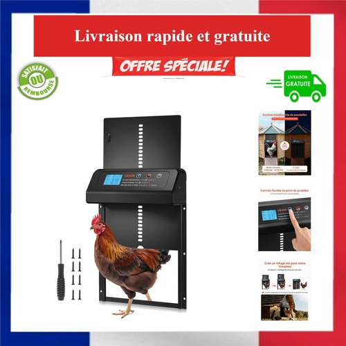 Vevor porte poulailler - vevor,