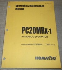 Komatsu PC20MRx-1 Pelleteuse
