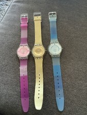 SWATCH: CHOIX DE MONTRES FEMME DIFFÉRENTES COULEURS