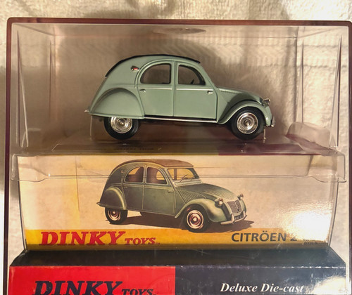 Dinky toys mattel citroen 2cv - toys,
