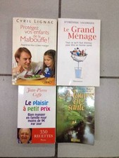 Lot de 4 livres sur la diététique