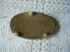 SUISSE - plaque bronze -