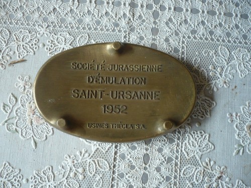 Suisse plaque bronze - suisse,