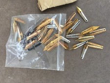 Lot de 50 anciennes plumes / Stylomine / Stylo plume / Porte plume