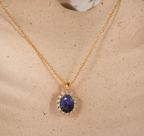 Collier plaqué or - plaqué,