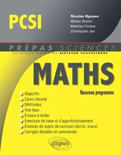 Maths PCSI Conforme au