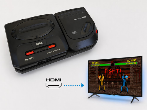 Sega mega drive - mega-cd,