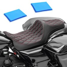 Selle gel biplace pour harley - biplace,