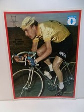 cyclisme tour de France miroir du cyclisme poster vintage années 60 VAN SPINGEL