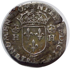 Henri III Teston 1575 T Nantes