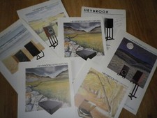  lot 6 fiches HEYBROOK