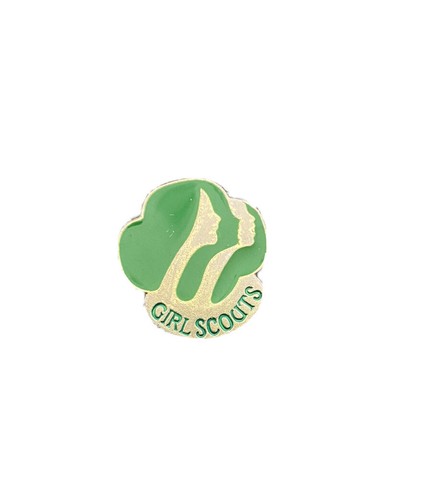 Vintage 1980s girl scouts pin - vintage,
