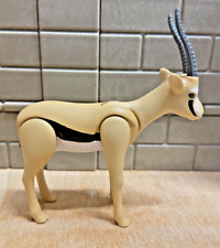 PLAYMOBIL Animaux 1 Gazelle Antilope Impala Afrique Zoo Chasse Safari