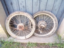 Paire de jantes roues solex