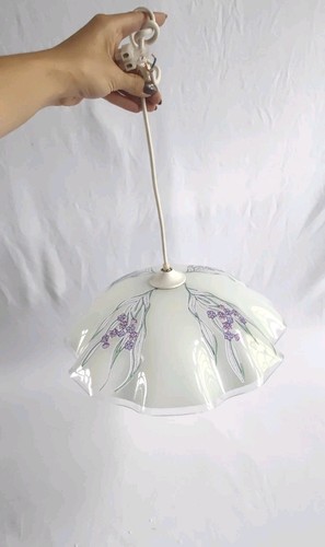 Suspension vintage verre