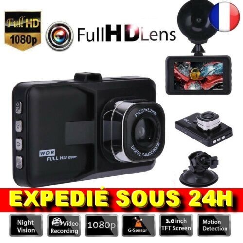 Caméra dashcam full hd - dashcam,