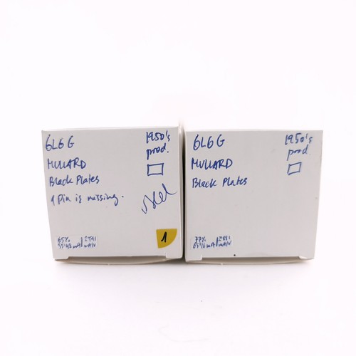 Tubes mullard l6g prod - 6, l6g.