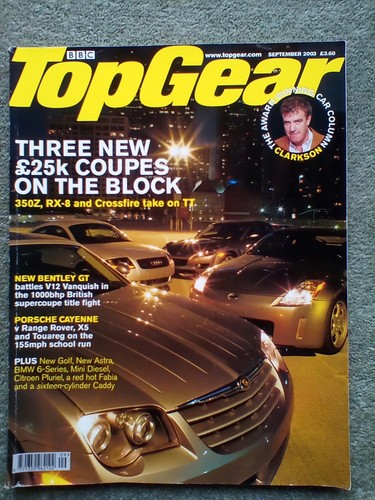 Top gear magazine issue - top,