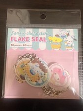 DAISO Flake Stickers sanrio