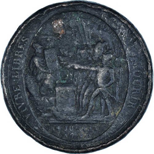 Monnaie france monneron 5 - monnaie,, france,