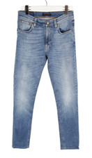 Jeans NUDIE Lean Dean Pale Favorite Pour Homme W30/~L31 Slim Fit Zip Fly Stretch