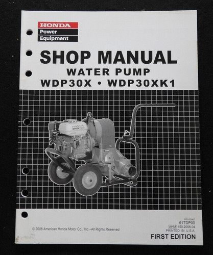 Véritable honda wdp30x - honda,