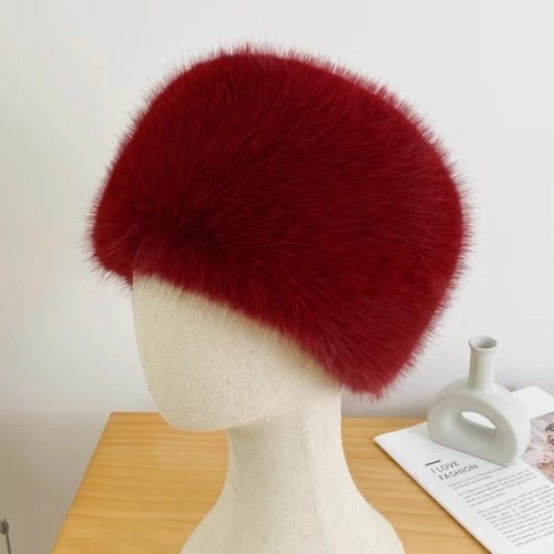 Femme bonnet fausse fourrure - femme,