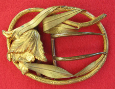 ART NOUVEAU BOUCLE CEINTURE  ANCIENNE / 1900