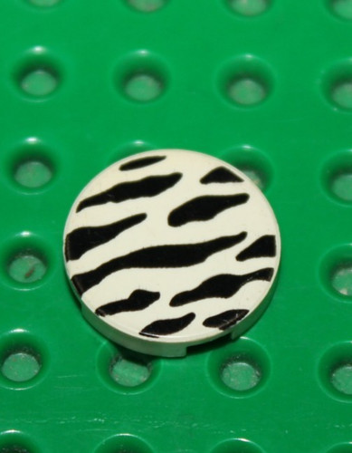 Lego pirates tile - tile, zebra