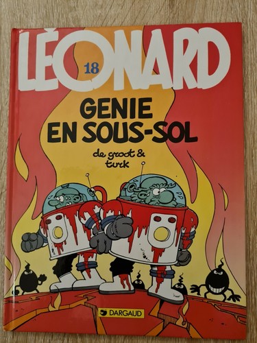 Leonard génie en - bd,
