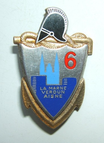 Insigne regiment du genie - insigne, 6°