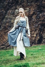 Viking Médiévale Bleu Pigeon