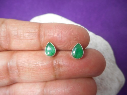 émeraude boucles oreille - émeraude, d’oreille