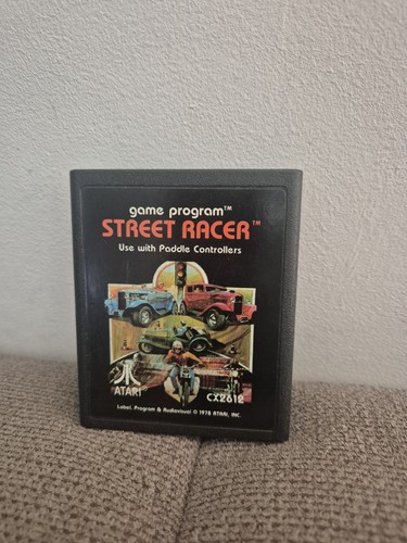 Jeu atari 2600 street racer - 2600, racer"