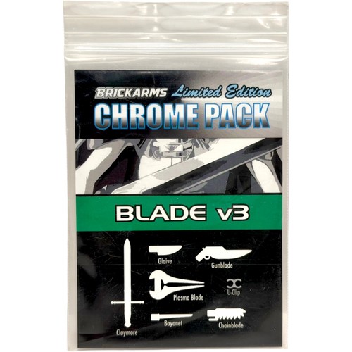 Brickarms chrome pack blade - chrome, v3
