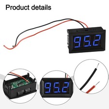 Mini Voltmètre Voltmètre LED