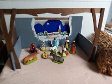 CRECHE ET ANCIENS SANTONS MARCEL CARBONEL ANNEES 1950