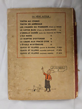 Tintin L’étoilé mystérieuse - A18 Sans Titre 1ère page - Dos Blanc - EO de 1942