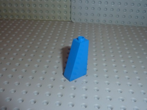 Lego bleu slope brick - x, réf
