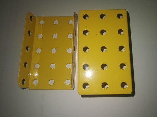 Meccano plaques rebord - 2,