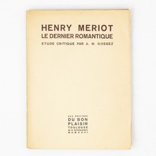 GOSSEZ Henry Mériot 1/12 ex